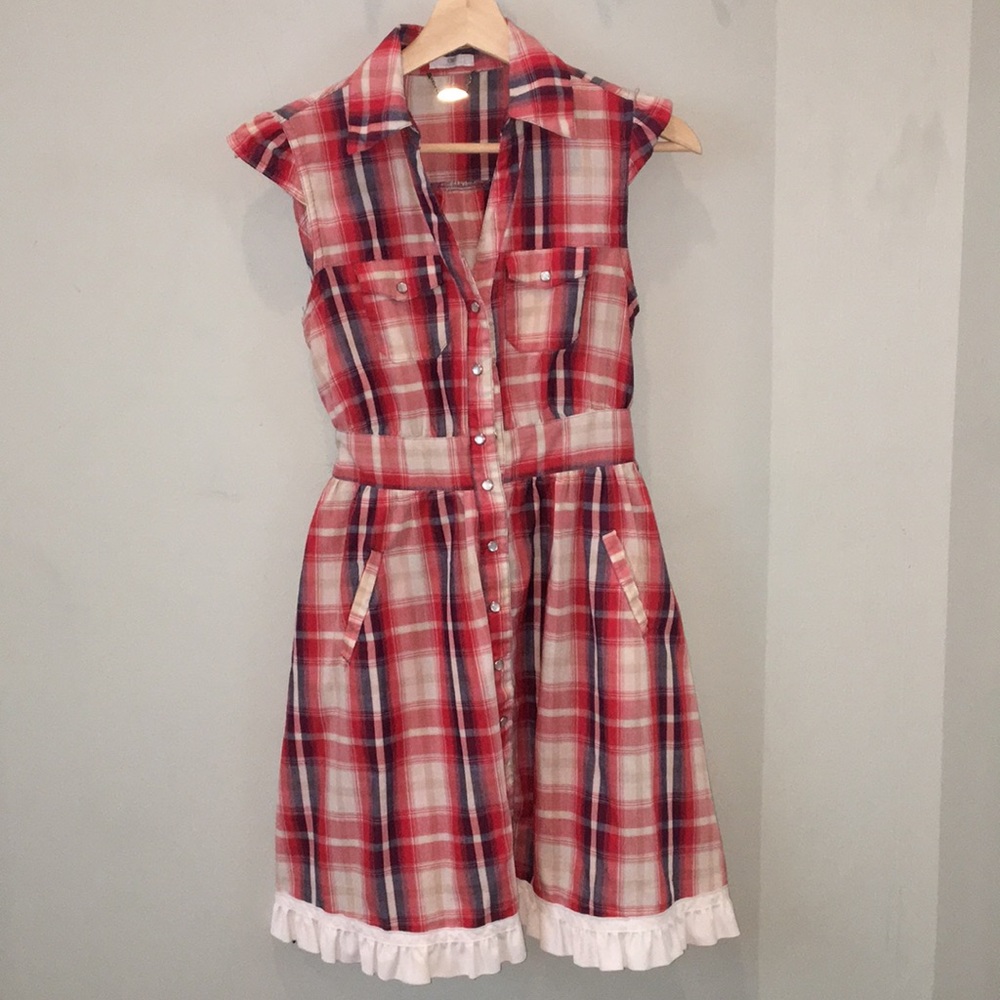 Plaid dress!